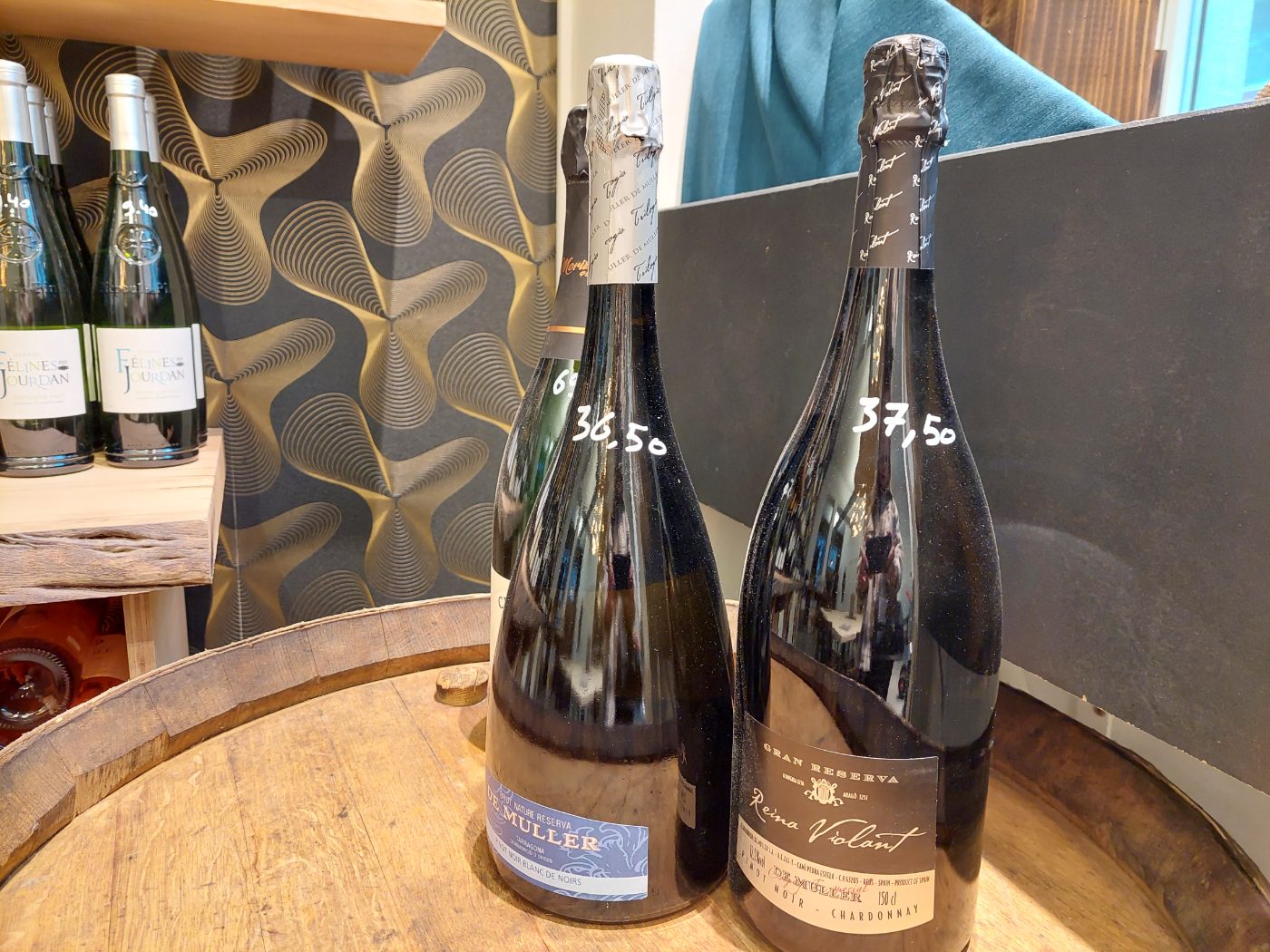 Magnums sur fût