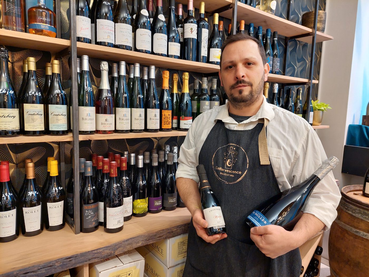 François Delfosse, caviste