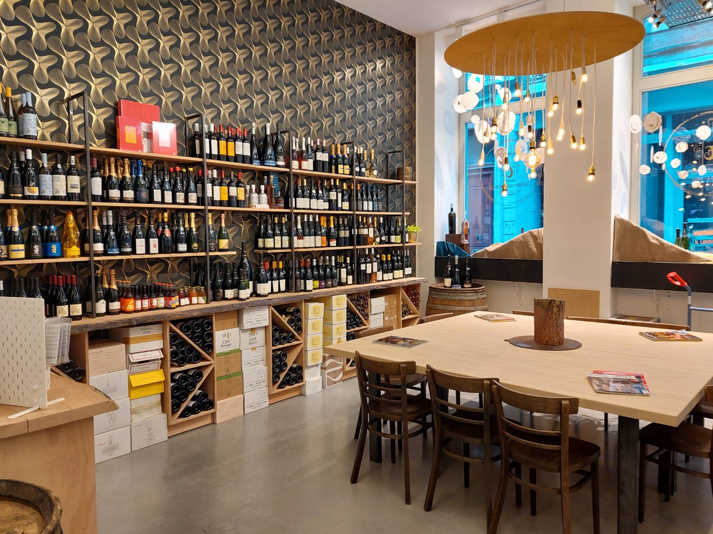 L'intérieur de la boutique L'effervescence